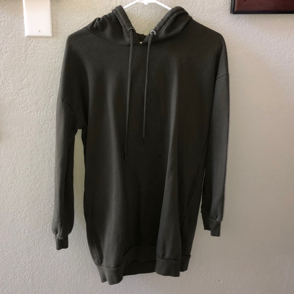 Hooded Sweater Dress